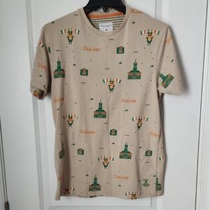 Denim & Flower Beige Ireland Graphic Tee